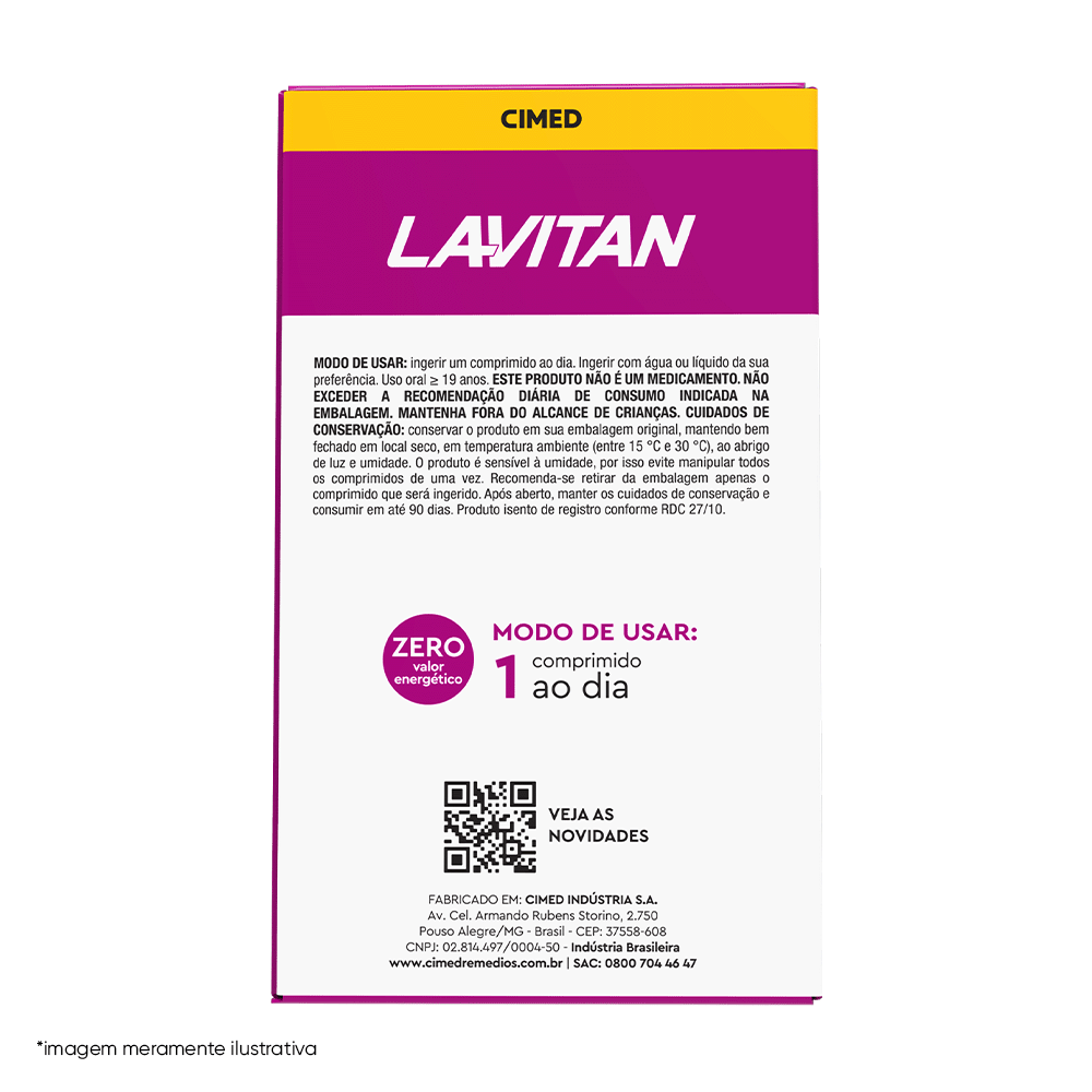 Lavitan A-Z Mulher 90 Comprimidos
