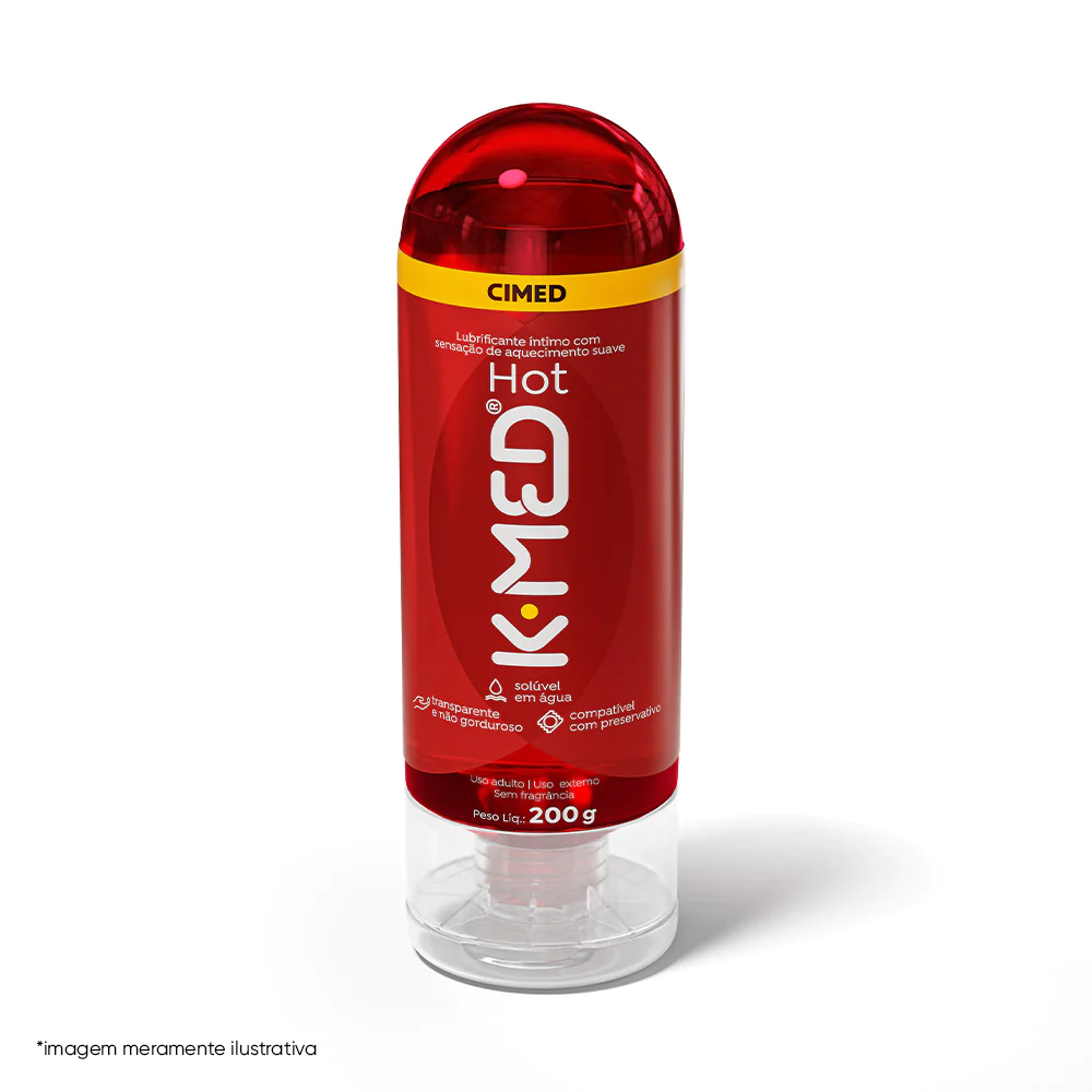 K-Med Hot Gel lubrificante Íntimo 200g