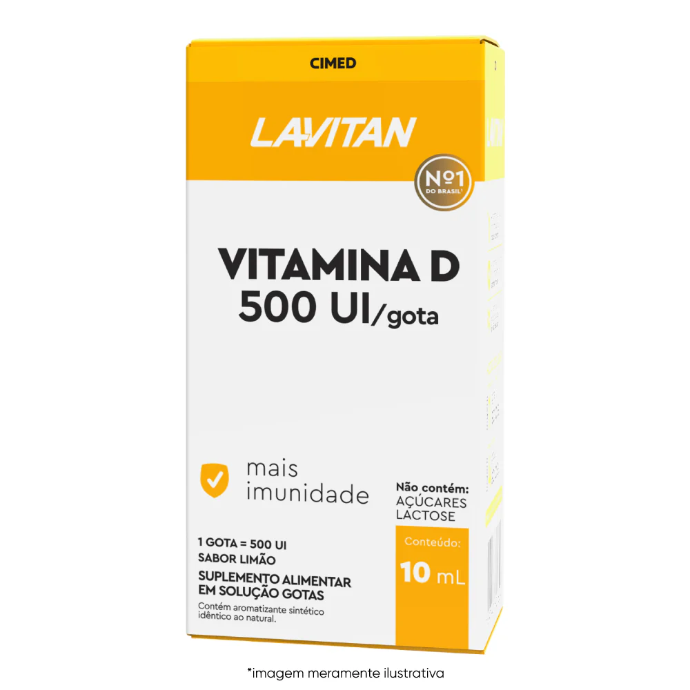 Lavitan Vitamina D Gotas 500 UI