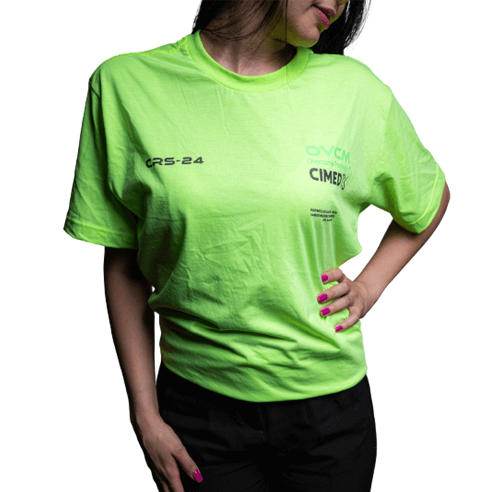 Camiseta CIMEDX - Verde Neon